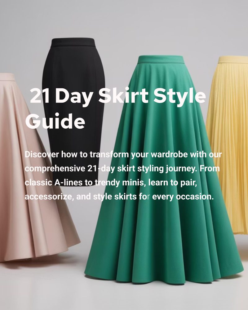 21 Day Skirt style guide